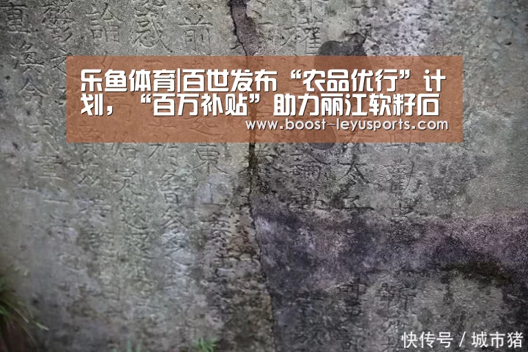 乐鱼体育|百世发布“农品优行”计划,“百万补贴”助力丽江软籽石榴出山......(图2) 乐鱼体育|百世发布“农品优行”计划,“百万补贴”助力丽江软籽石榴出山......(图2)