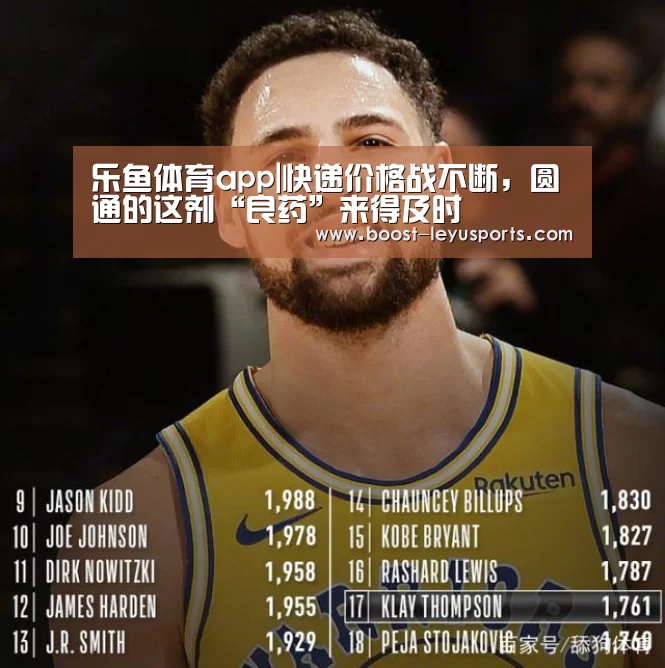 乐鱼体育app|快递价格战不断,圆通的这剂“良药”来得及时(图3) 乐鱼体育app|快递价格战不断,圆通的这剂“良药”来得及时(图3)